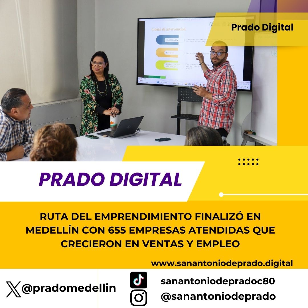 Ruta del Emprendimiento finalizó en Medellín con 655  empresas