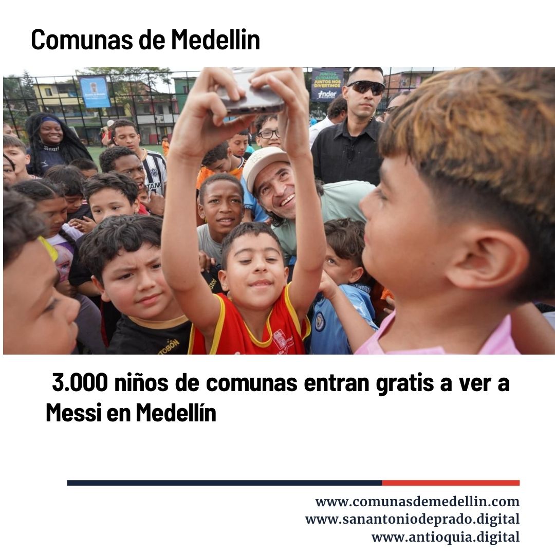 Messi en Medellín Gratis