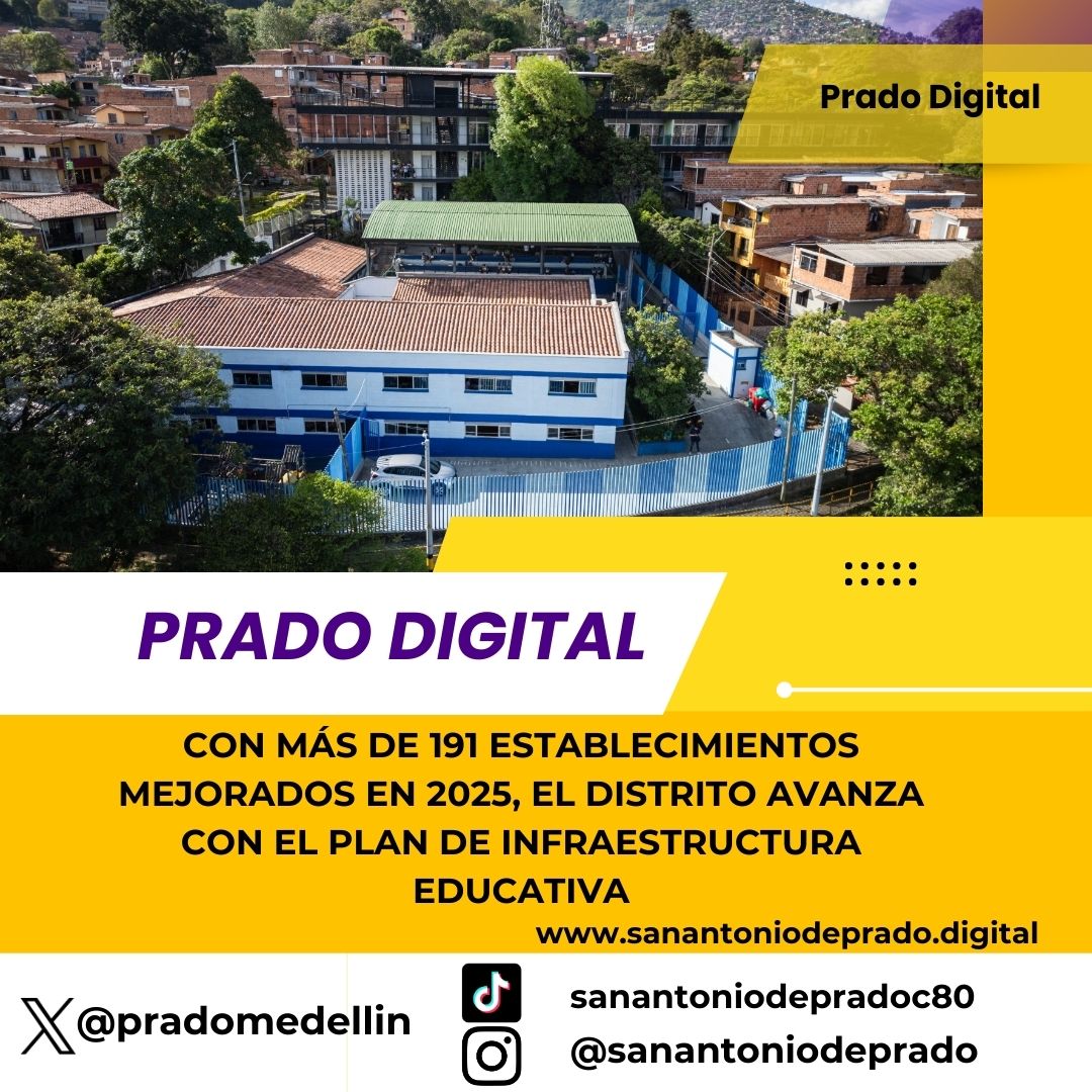 Distrito avanza con el plan de infraestructura educativa 