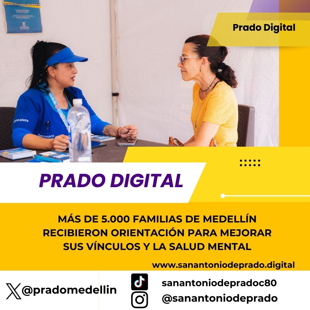 familias de Medellín recibieron orientación para mejorar sus vínculos y la salud mental 