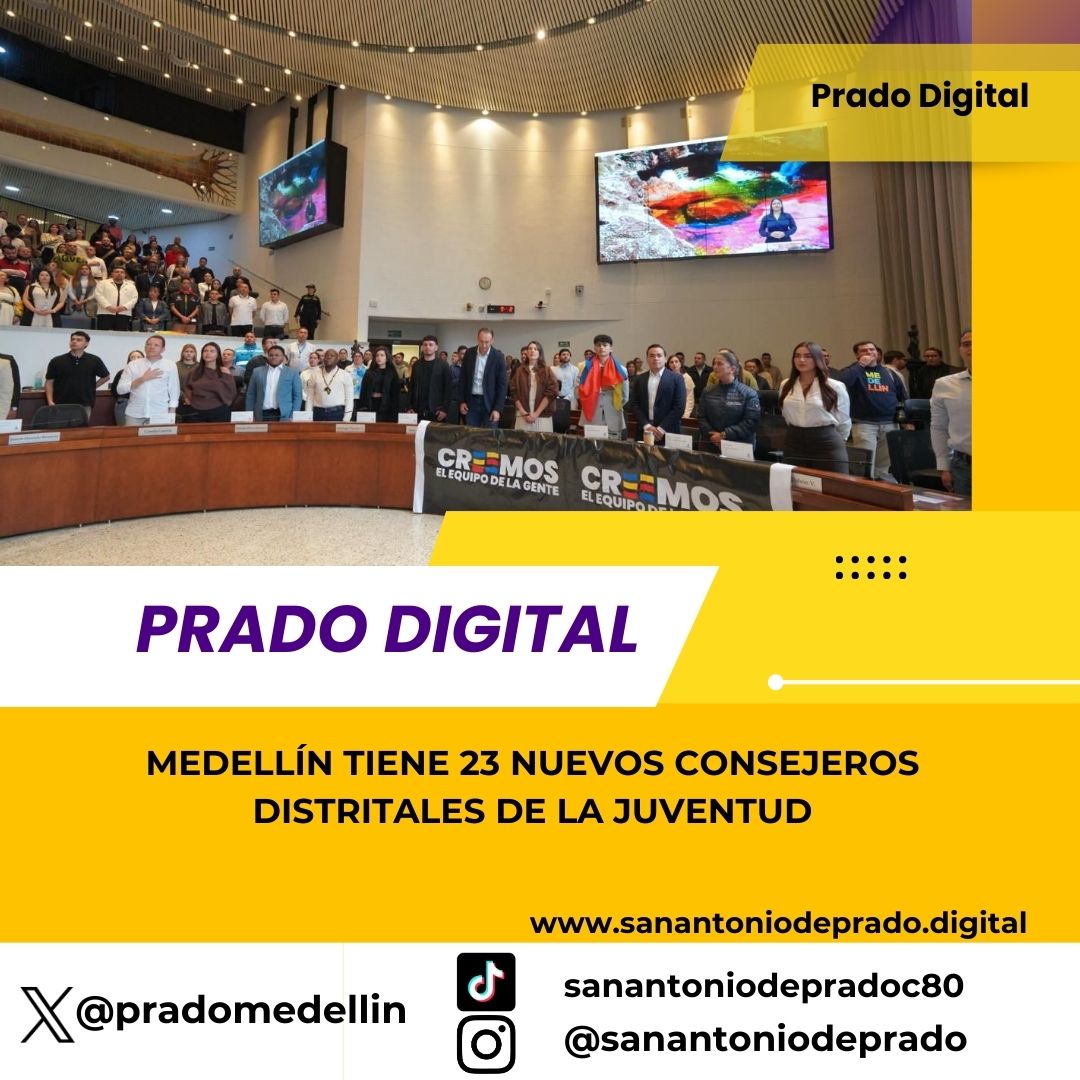 Medellín Posesiona Nuevos Consejeros Juveniles Distritales