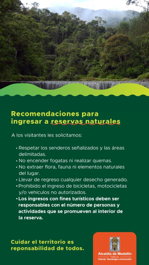 Cuidar las reservas naturales
