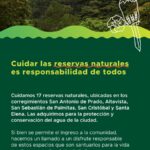 Cuidar las reservas naturales