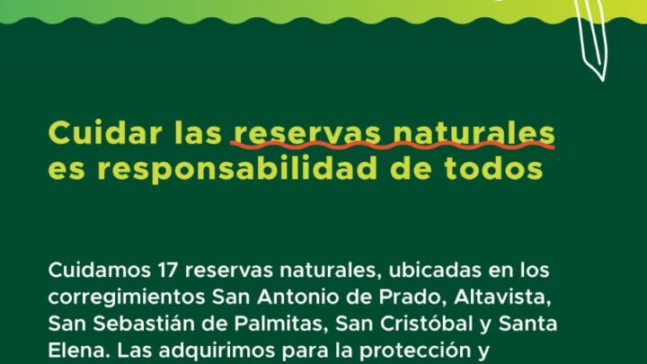 Cuidar las reservas naturales