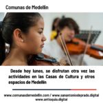 Casas de Cultura y otros espacios de Medellín estan abiertos