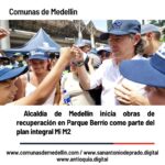 Inicio de obras  en el Parque Berrío, una apuesta por cuidar Mi M2 