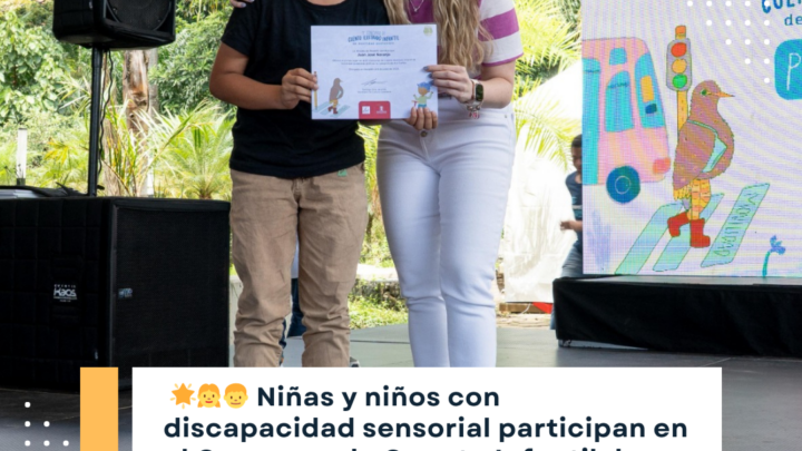 Medellín abre Concurso de Cuento Infantil para niños con discapacidad sensorial