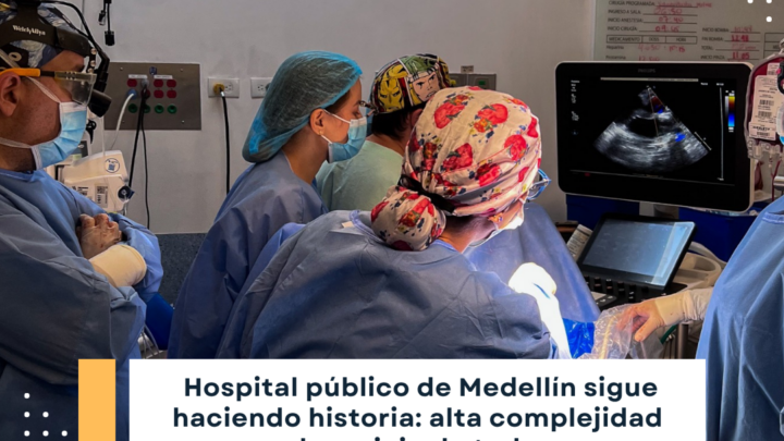 Hito médico en el Hospital General de Medellín