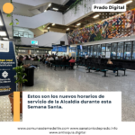 Cambios en la atención al público en Semana Santa