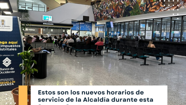 Cambios en la atención al público en Semana Santa