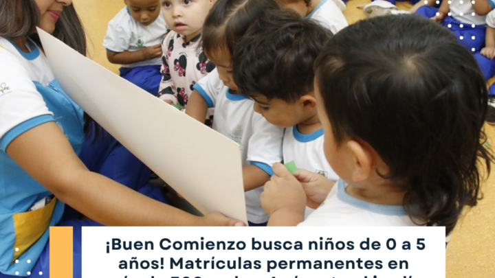 Cupos permanentes en Buen Comienzo Medellín