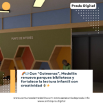 Colmenas: Medellín renueva salas de lectura infantil tras designación de la Unesco
