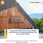 Programacion Cultural: Actividades gratuitas en el Parque Biblioteca San Antonio de Prado