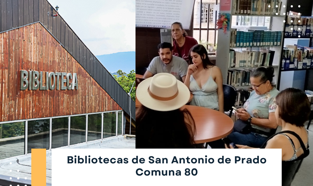 Bbliotecas de san antonio de prado