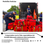 DESPLIEGUE DE BOMBEROS MEDELLÍN A VENEZUELA