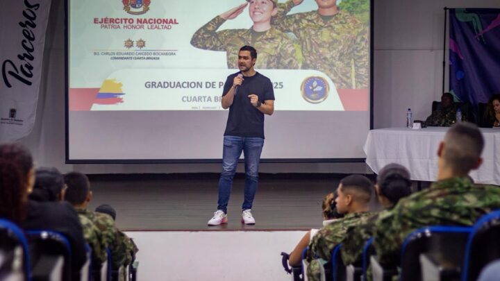 Parceros fortalece salud mental de soldados en Medellín