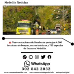 Medellín refuerza plan por temporada de menos lluvias