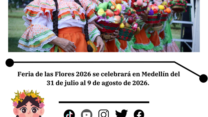Medellín florece con la Feria de las Flores 2026