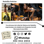 Tres jóvenes de Medellín brillan en la música iberoamericana