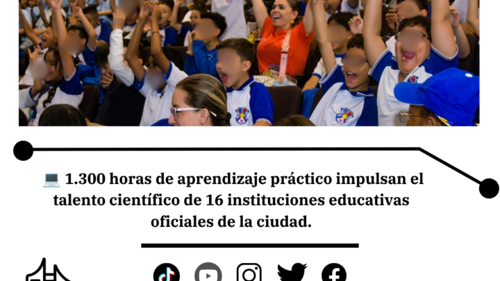 Medellín impulsa estudiantes en ciencia y tecnología